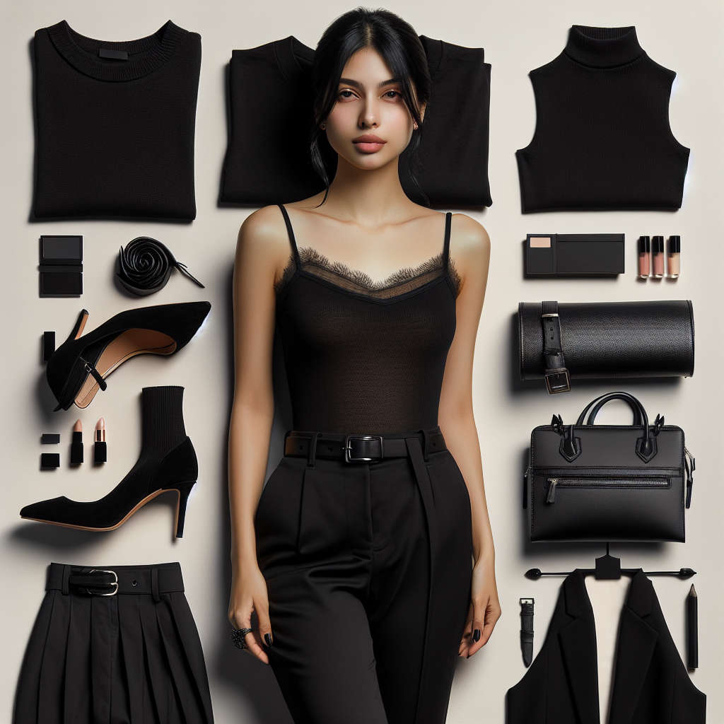 le noir comment lintegrer sans rendre son look trop sombre 2