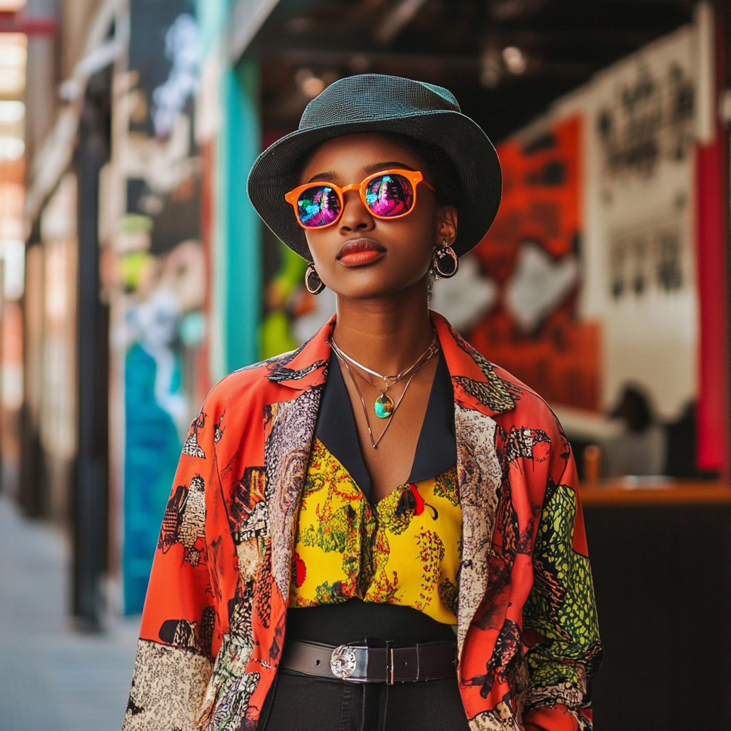 fabianct A stylish confident person walking in a vibrant city 189f6d1b 4ecc 4ea4 8dc3 eef2dd781ba2