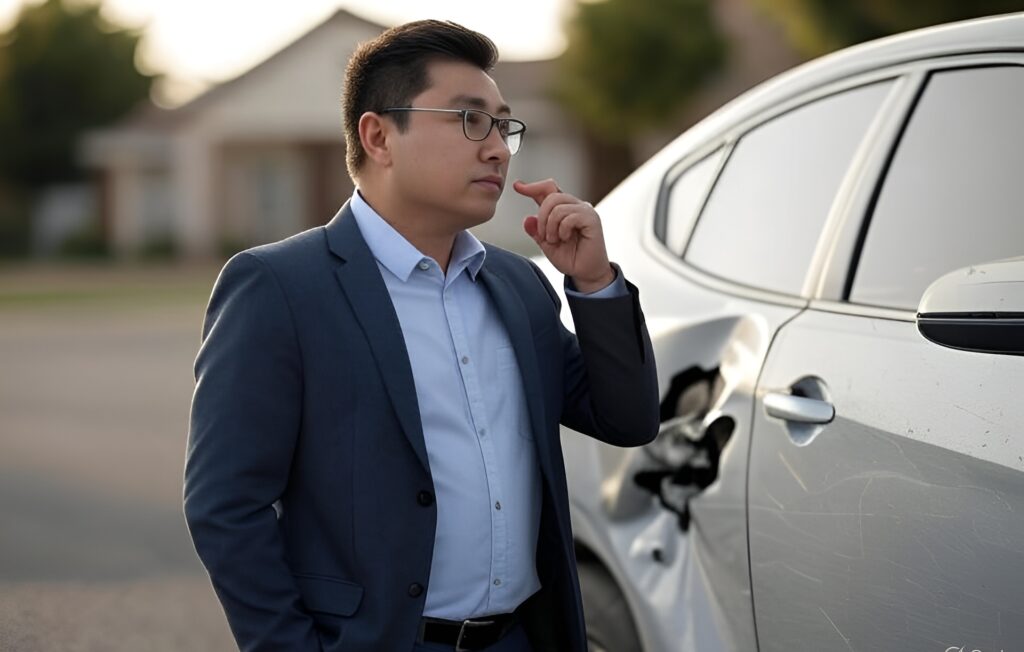 Een Deuk in je Ego (en je Auto): Hoe je Schade Beheerst met Stijl en Efficiëntie