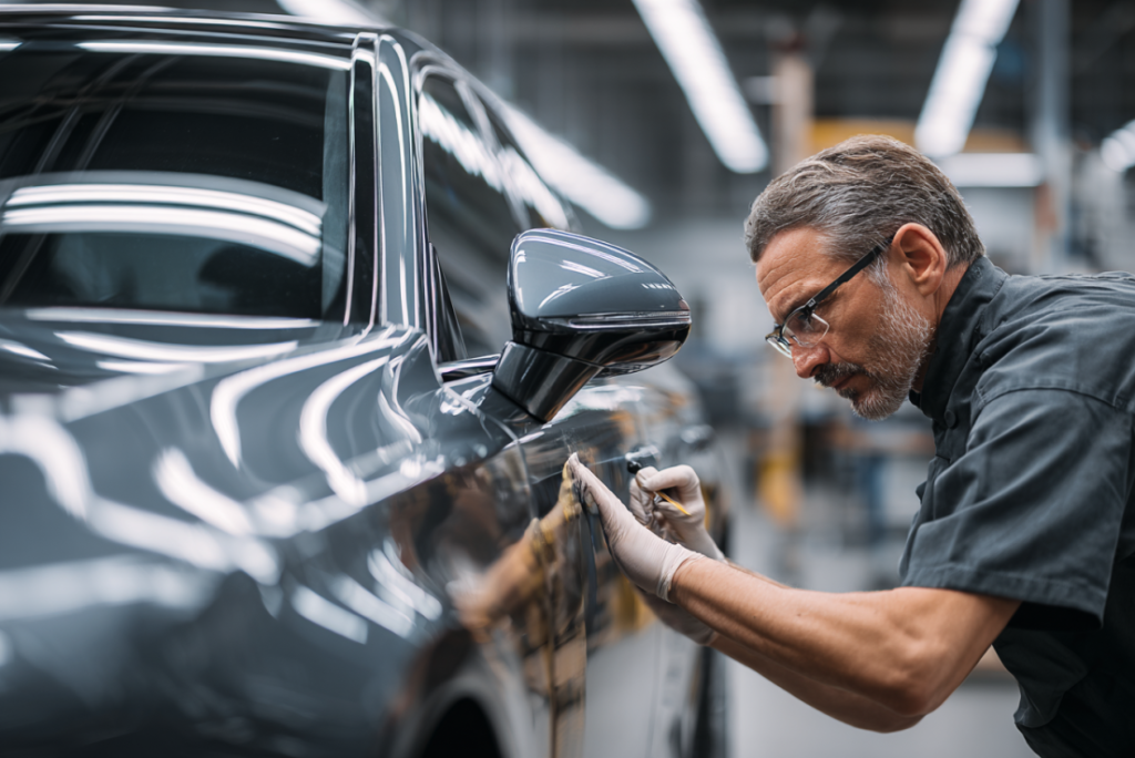 debosser une voiture